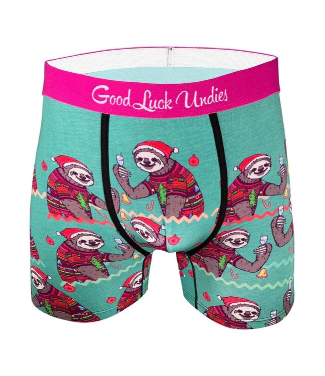 Men's Christmas Sloths Underwear