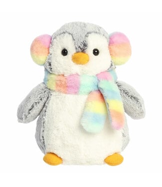 Aurora Pom Pom Penguin Muffs + Scarf