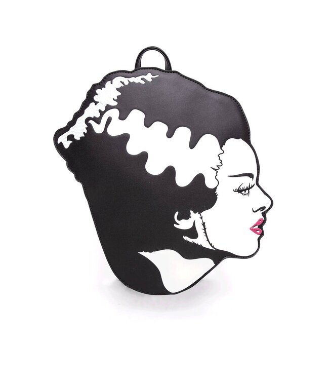 Bride of Frankenstein Head Shaped Backpack
