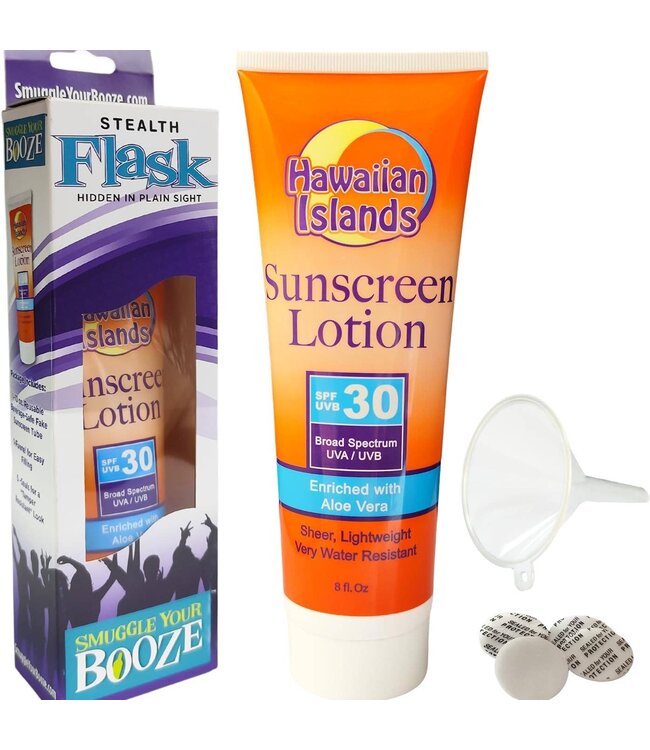 Spf 30 Sunscreen - 10oz Flask