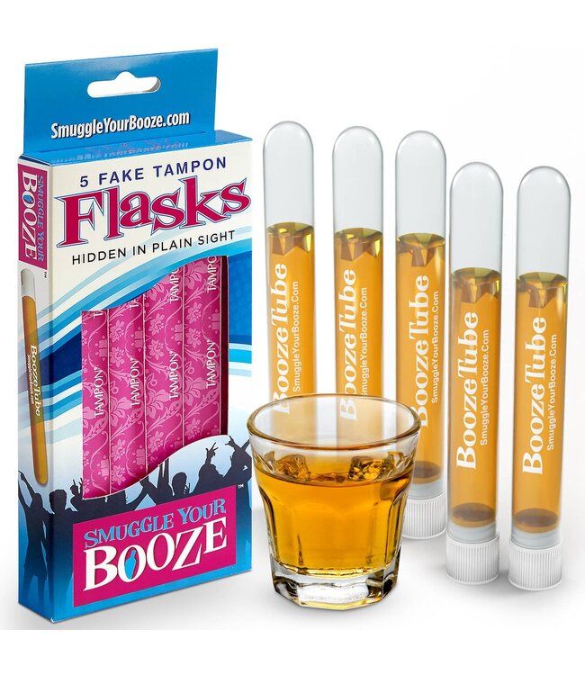 Tampon Flasks - Pack of 5