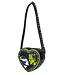 Bride of Frankenstein Stitch Heart Cross Body