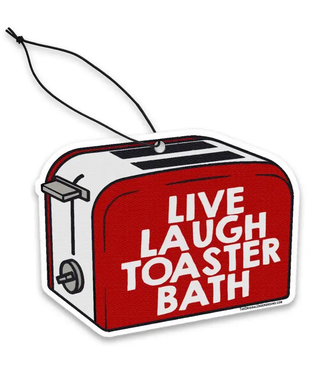 Live Laugh Toaster Bath Air Freshener