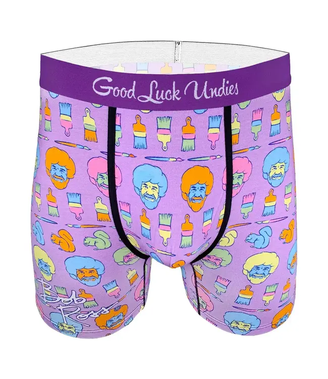 Men's Bob Ross Happy Colours Underwear