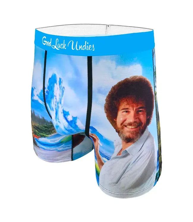 Men's Bob Ross, Happy Mountain Underwear