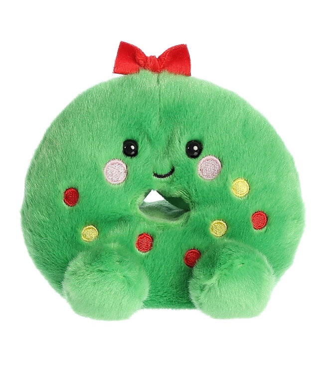 Dot Wreath: Your Festive Door Greeter!