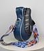 Large Jeweled Guitar Backpack/Purse - Teal