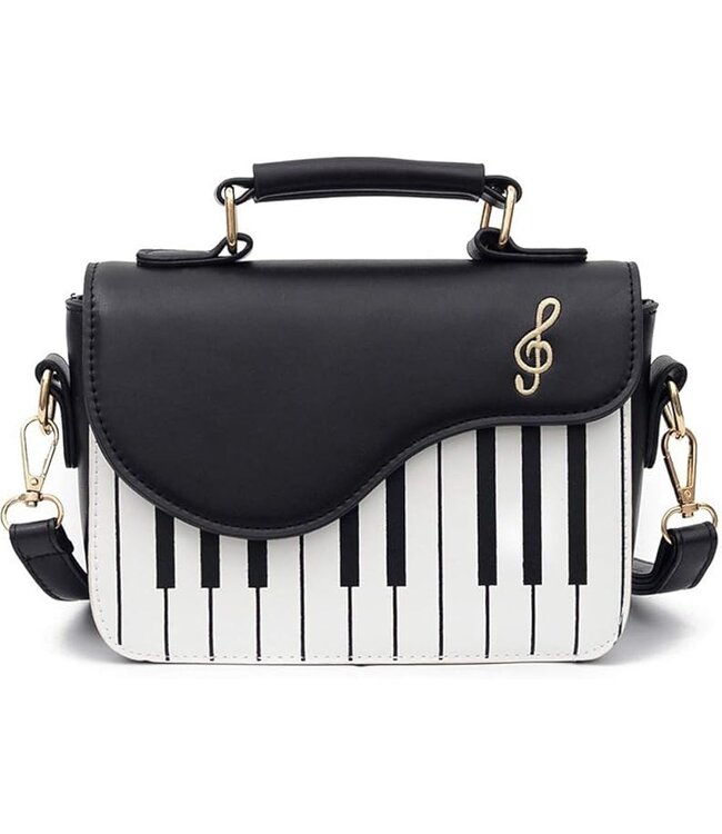 Key to Style: Piano Crossbody Purse!