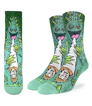 Men's Weed Smoking a Human Socks