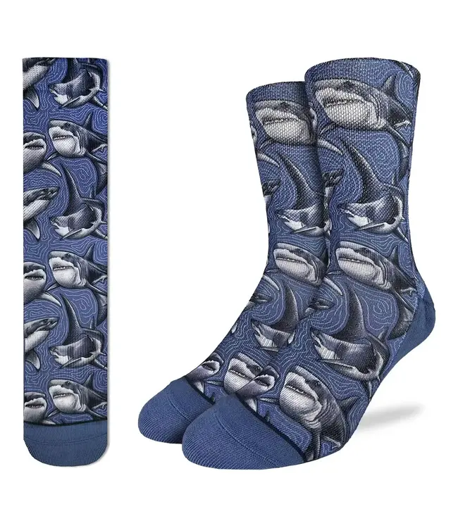 Men's Great White Shark Socks