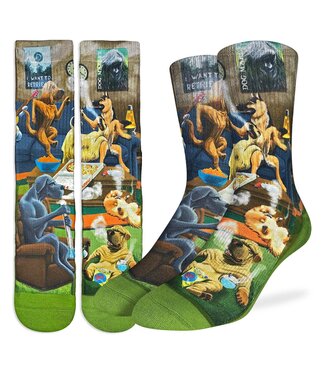 Men's Dogs Smoking Weed Socks
