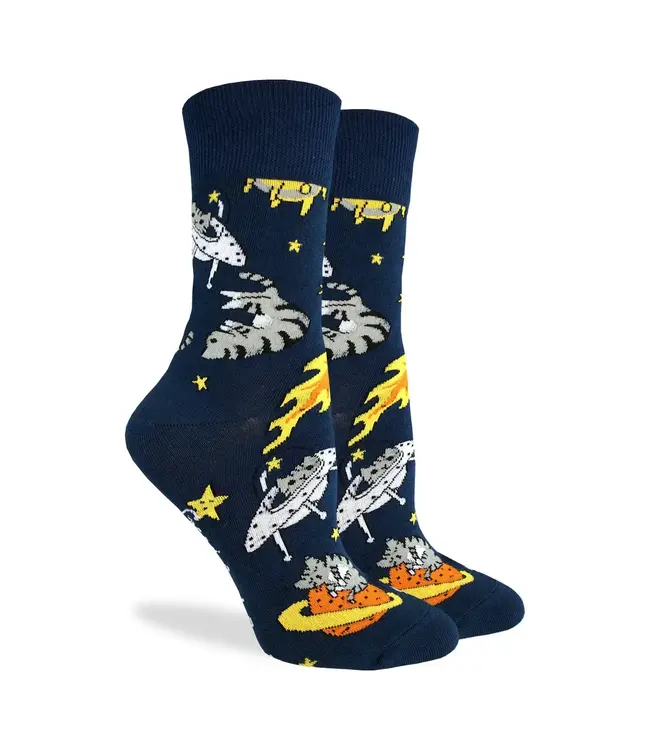 Woman's Space Cat's Socks