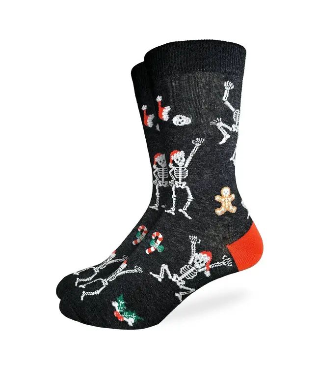 Men's Chrisitmas Skeletons Socks