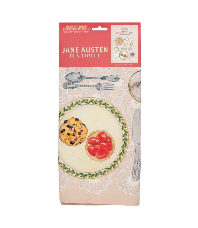 Jane Austen Tea Towel
