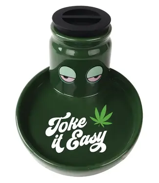 Streamline Ceramic Stash and Ash Tray-Easy