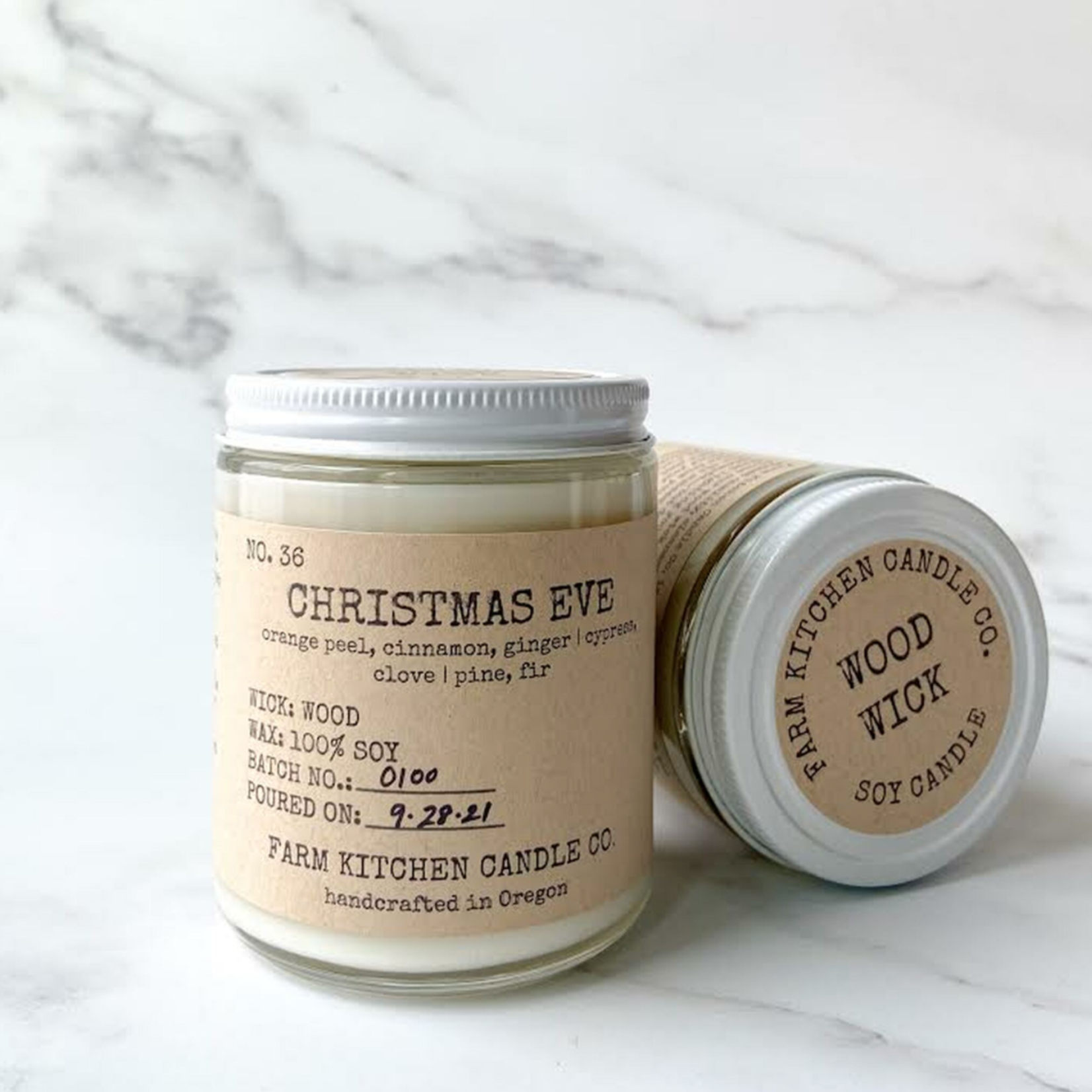 Farm Kitchen Candles Wood Wick Soy Candle
