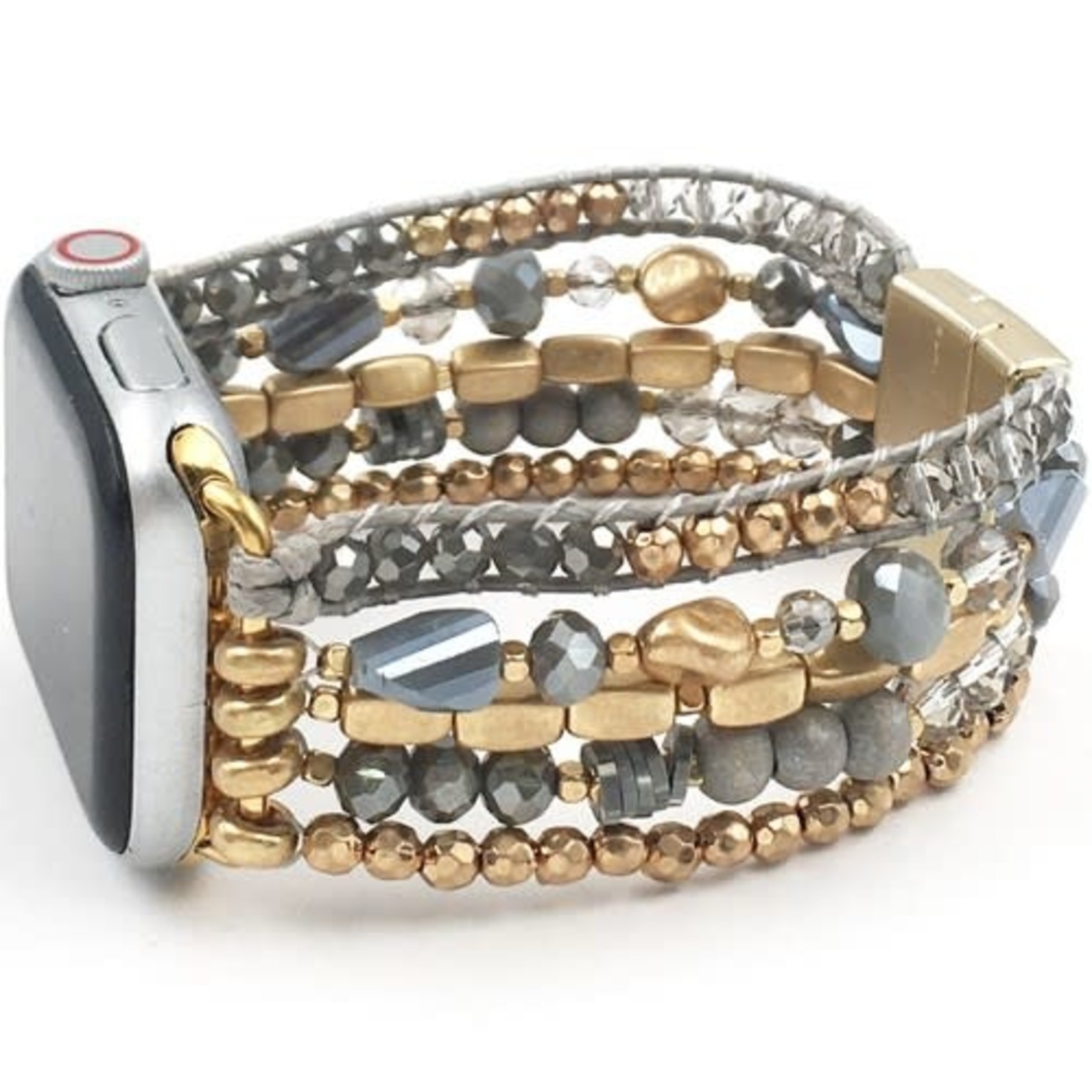 Blandice Jewelry Crystal Bead/Gemstone Apple Watch Band