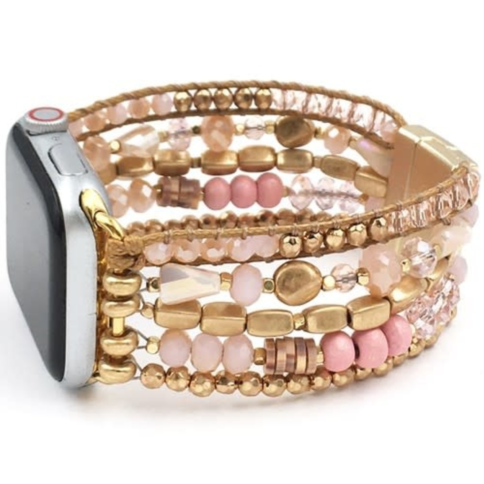 Blandice Jewelry Crystal Bead/Gemstone Apple Watch Band