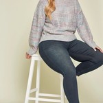 Andree Space Dye Thread  Knit Sweater