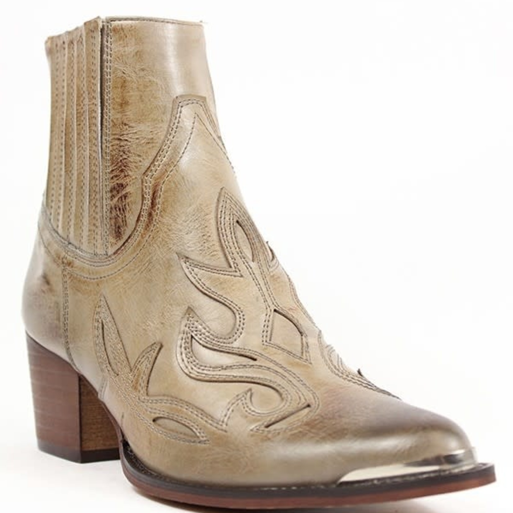 A Rider Girl Mary Western Ankle Booties