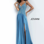 Jovani 4287A Beaded Bodice Gown