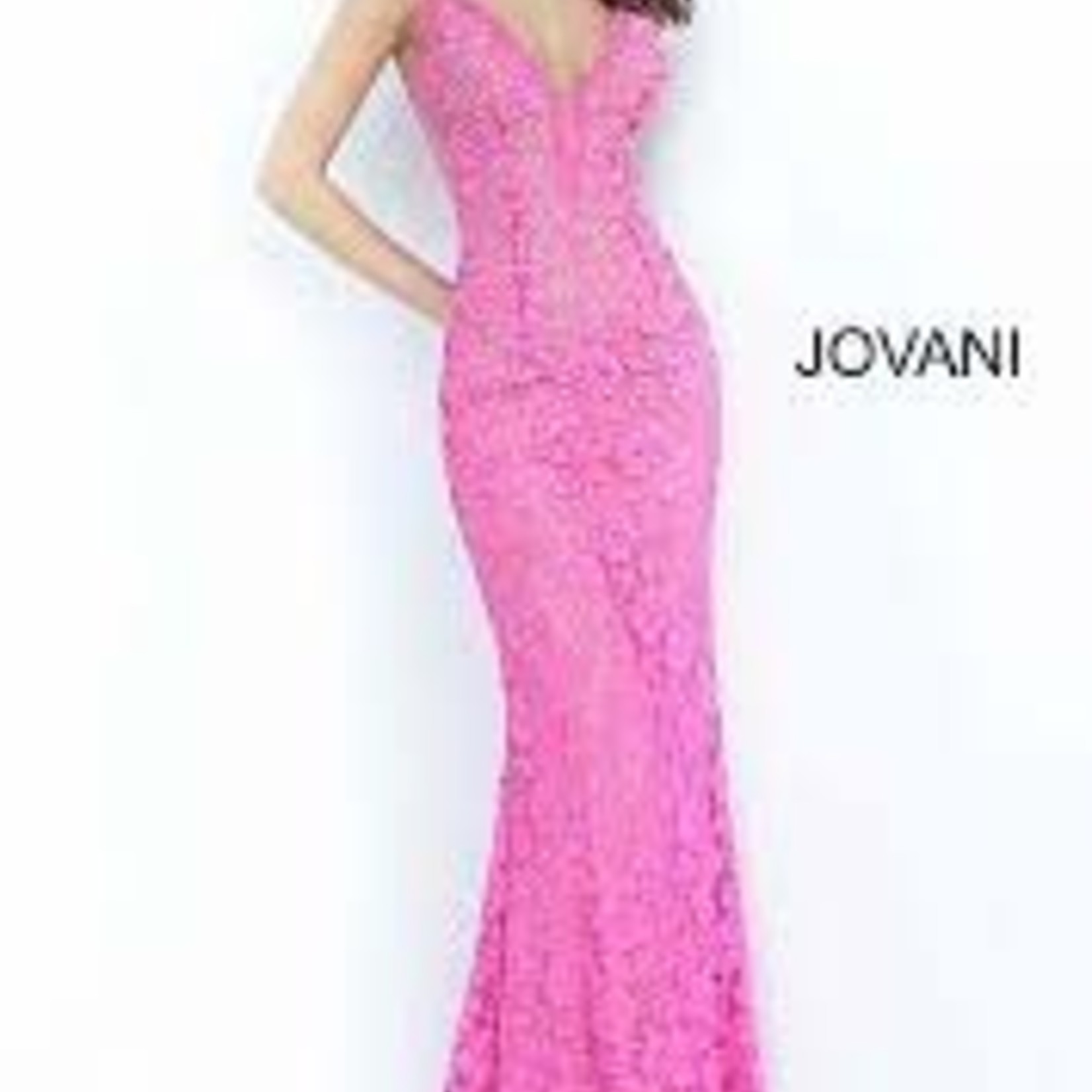 Jovani 48994A  Lace Sheath Gown