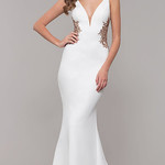 Faviana S10226 Beaded Gown