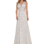 Colors Colors 2700 Iridescent Rainbow A-Line Gown