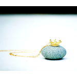 Red Truck Designs Crown Necklace Tiny Gold Crown Royals Queen King Fairy Crown