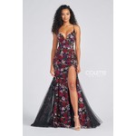 Colette Mon Cheri CL12250 All Over Sequin Floral Fit & Flare Gown