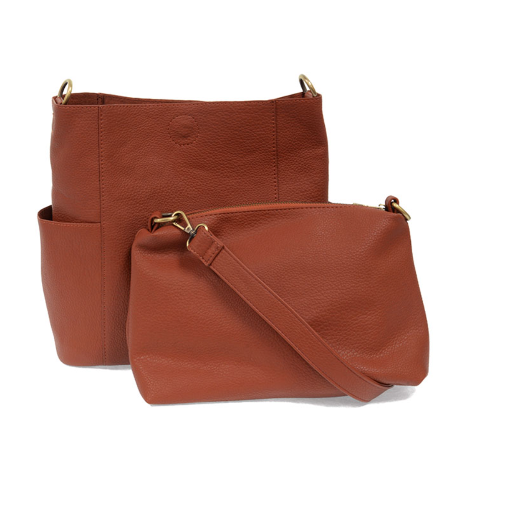 Joy Susan Kayleigh Side Pocket Bucket Bag