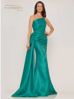 Rina di Montella Colors RD2750 Fit & Flare Ruched Gown