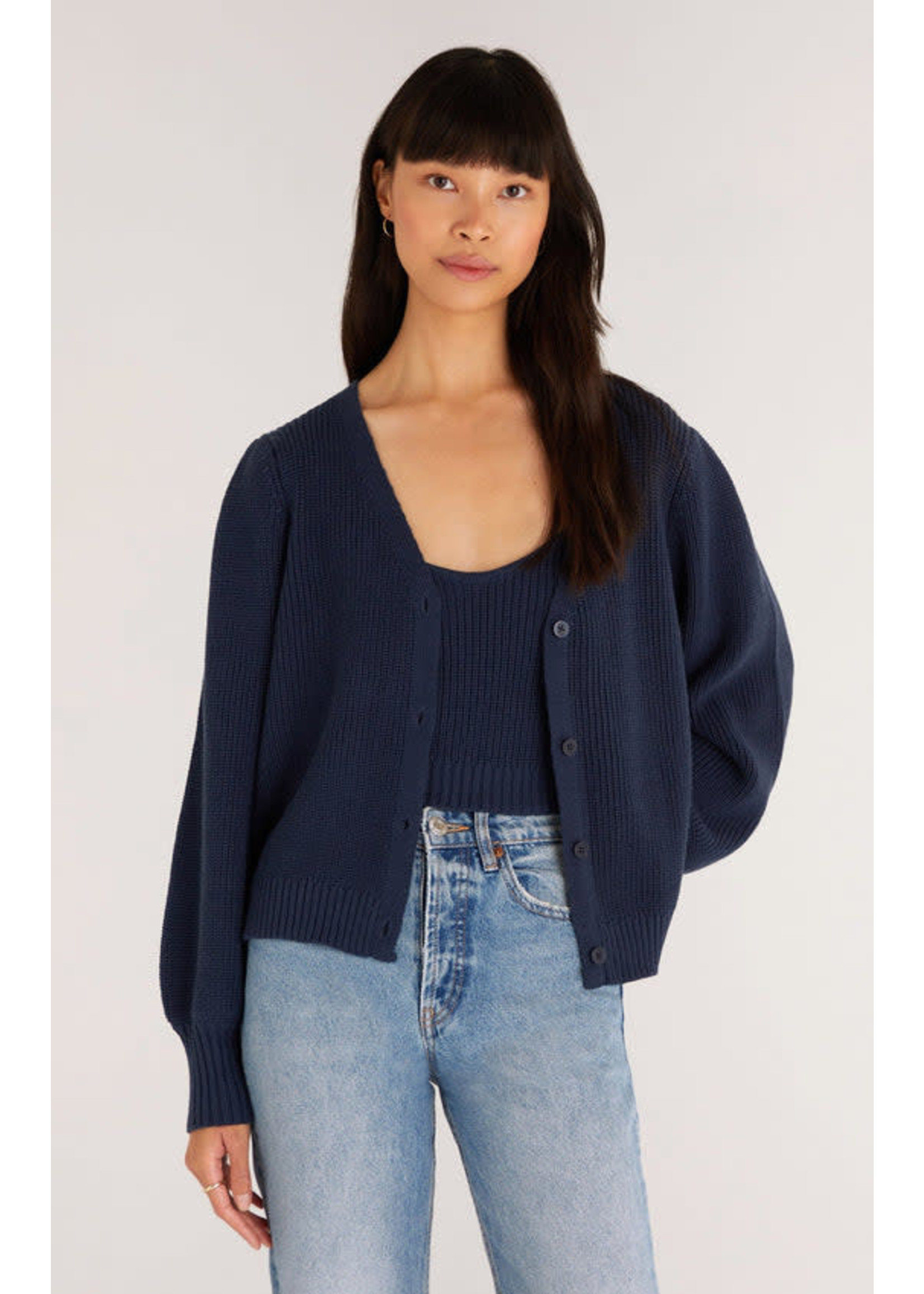 Dahlia Rib Cardigan - Lola's on 3rd