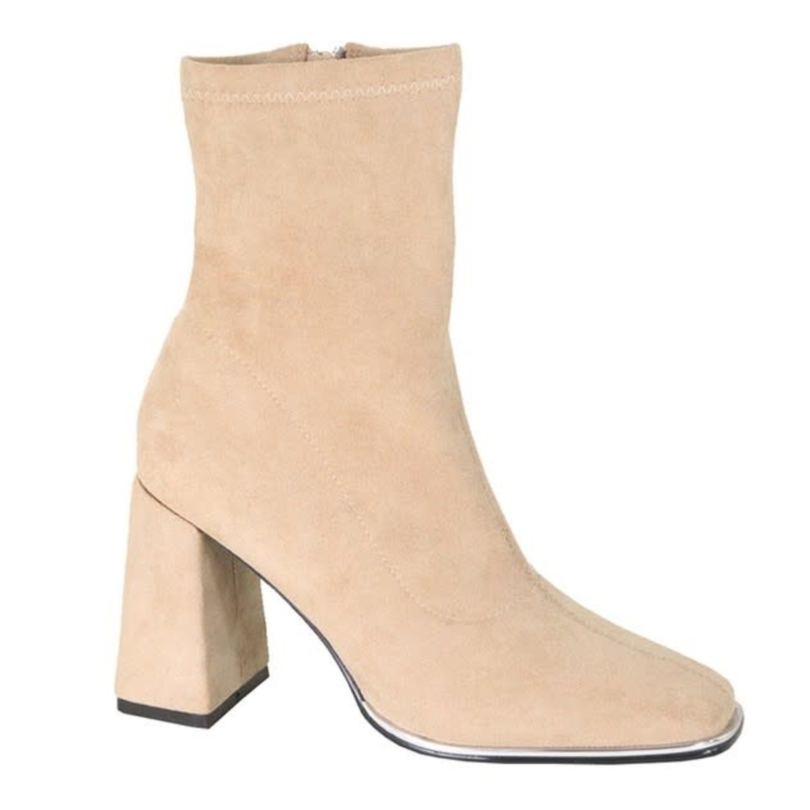 New Trend On Suede Ankle Boot