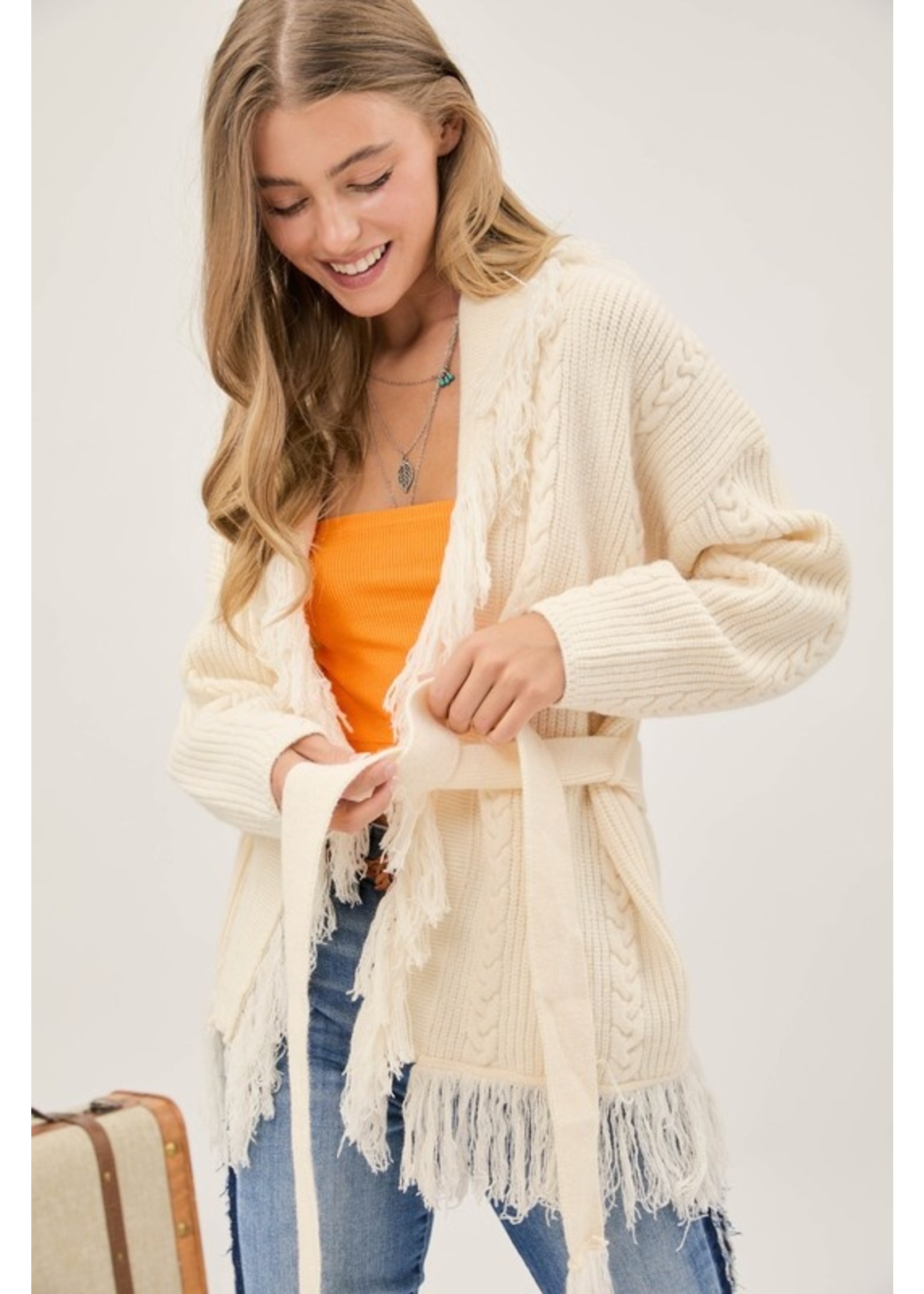 Fringe Cardigan - Lola's on 3rd
