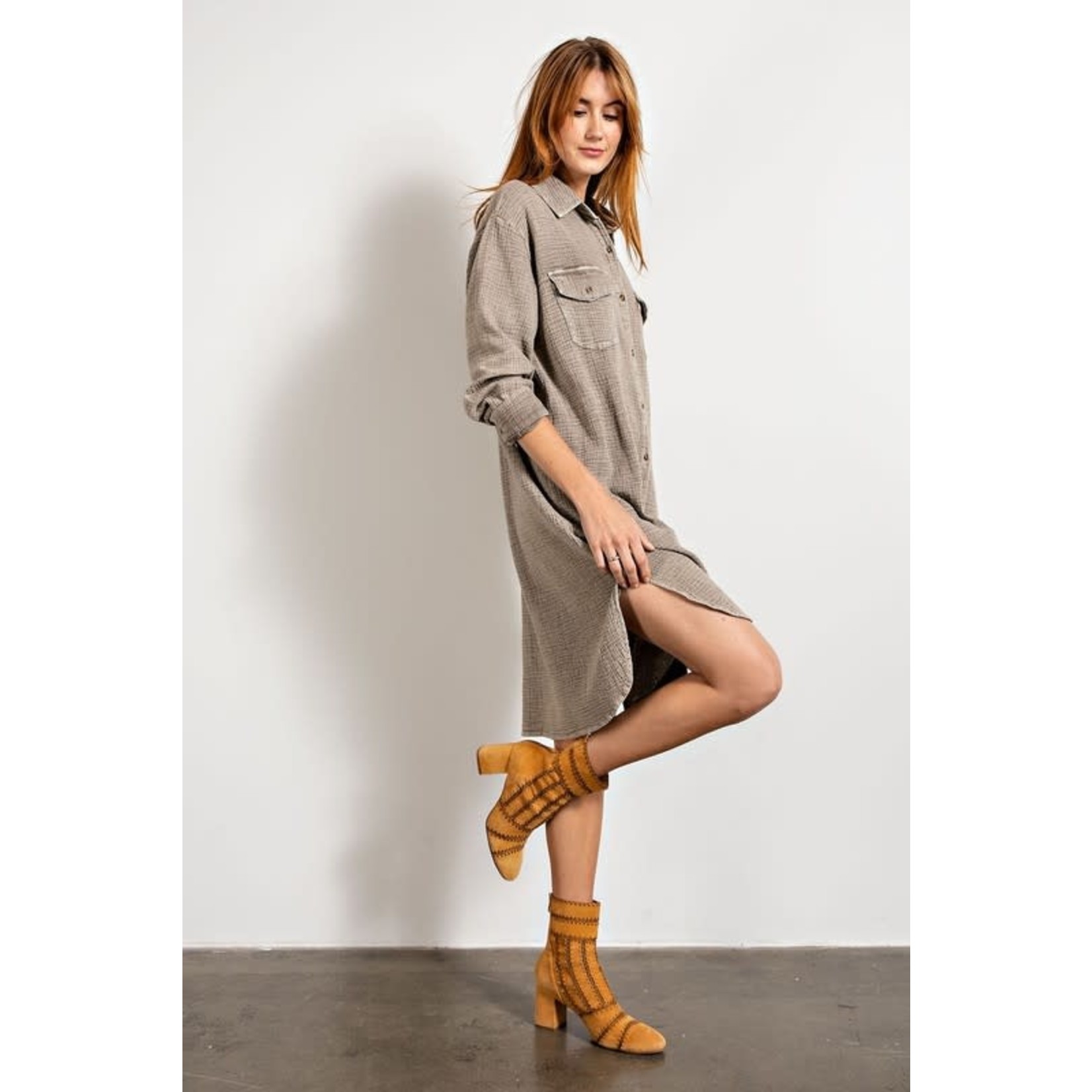 Easel Gauze Duster Lola's on 3rd