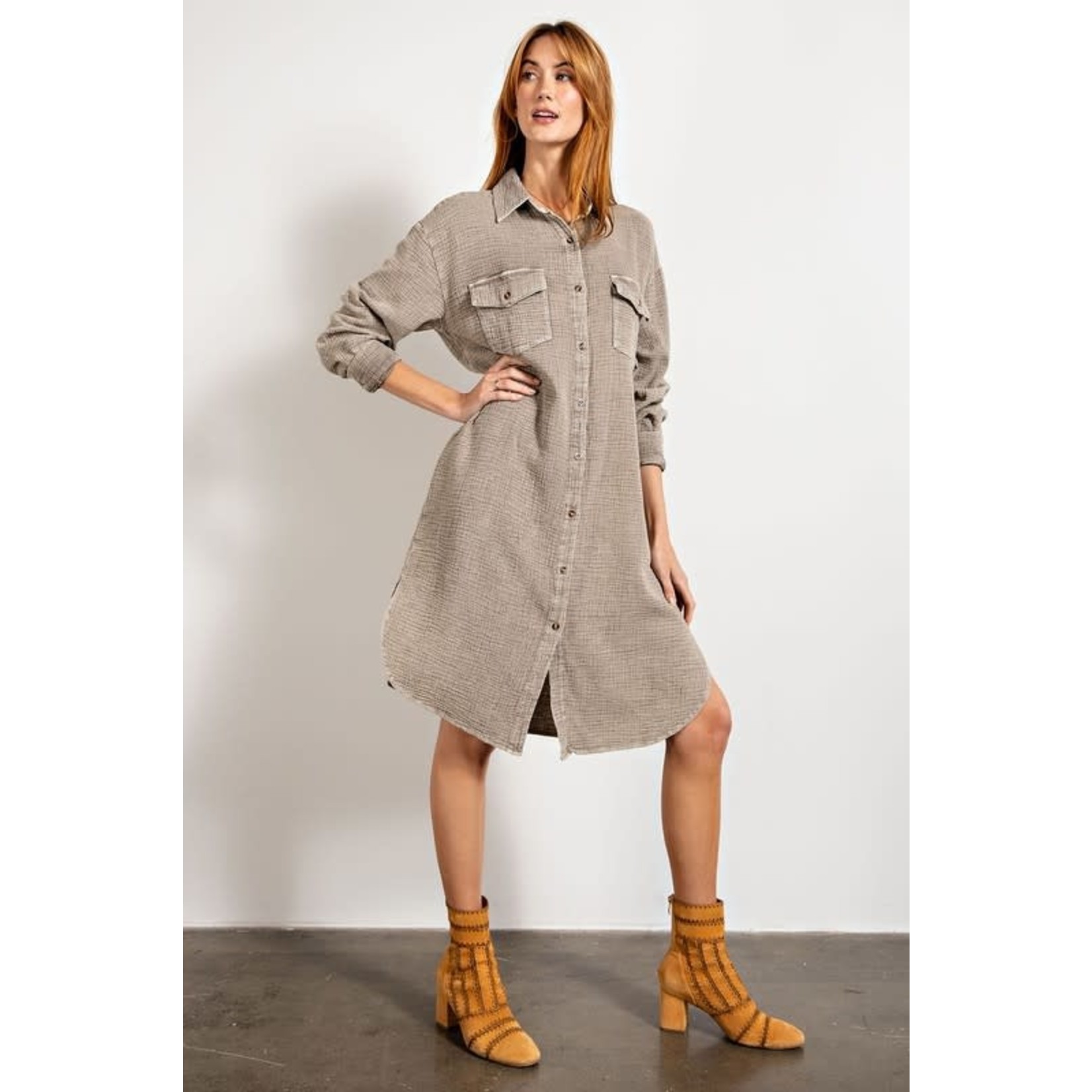 Easel Gauze Duster Lola's on 3rd