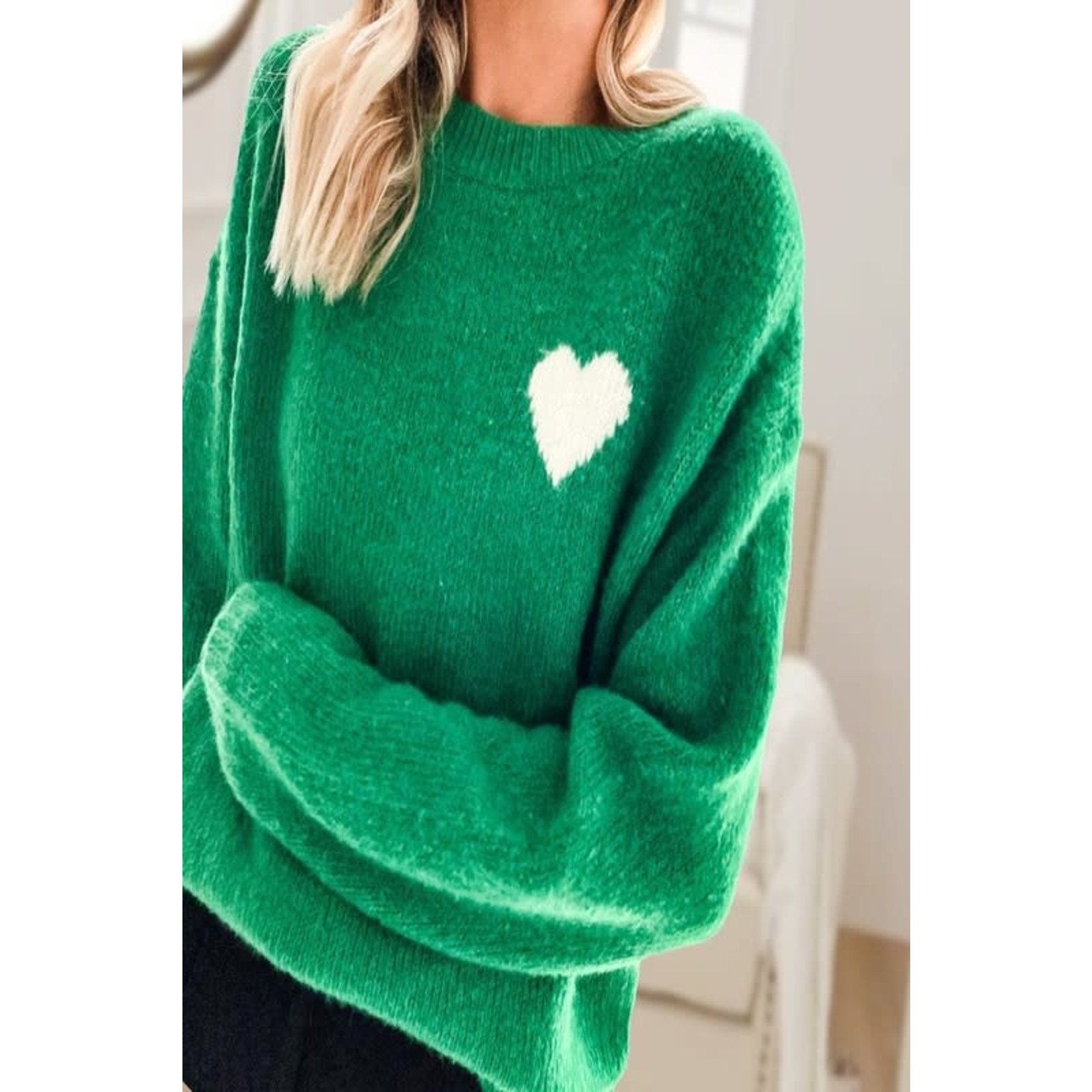 Cezele Have A Heart Sweater