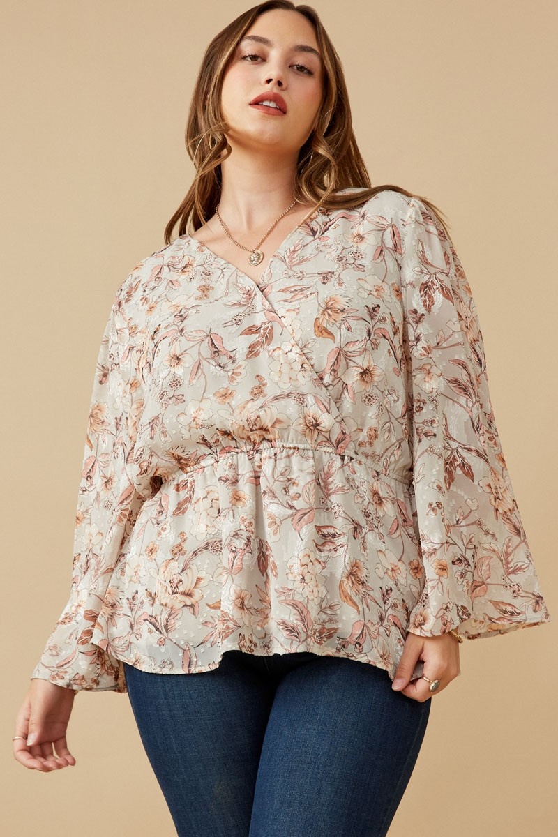 Babydoll Chiffon Top Lola's on 3rd