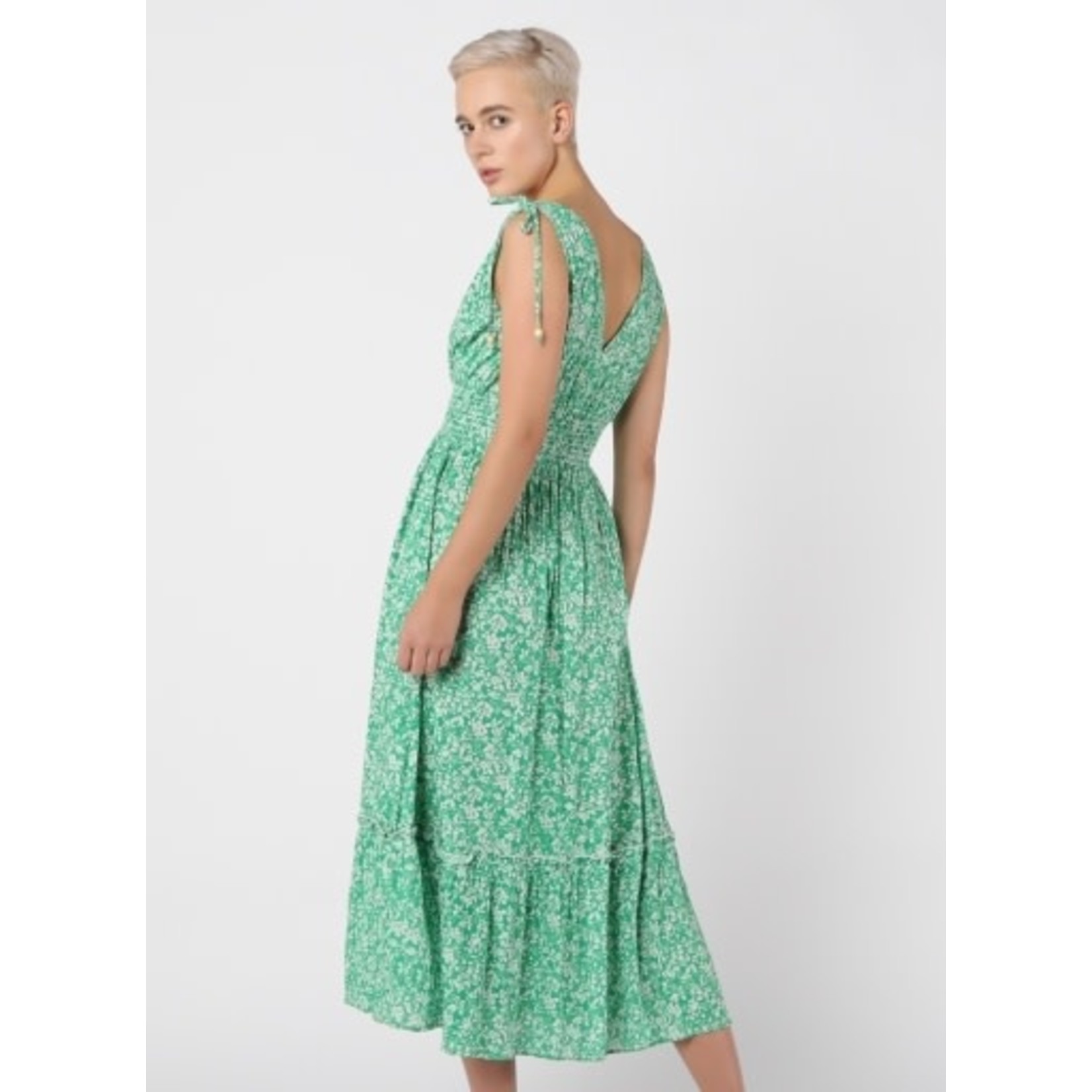 Dex Clothing Floral Print Maxi Dress