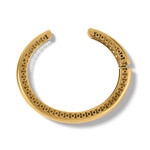 Brighton Brighton Inner Circle Gold Double Hinge Bangle