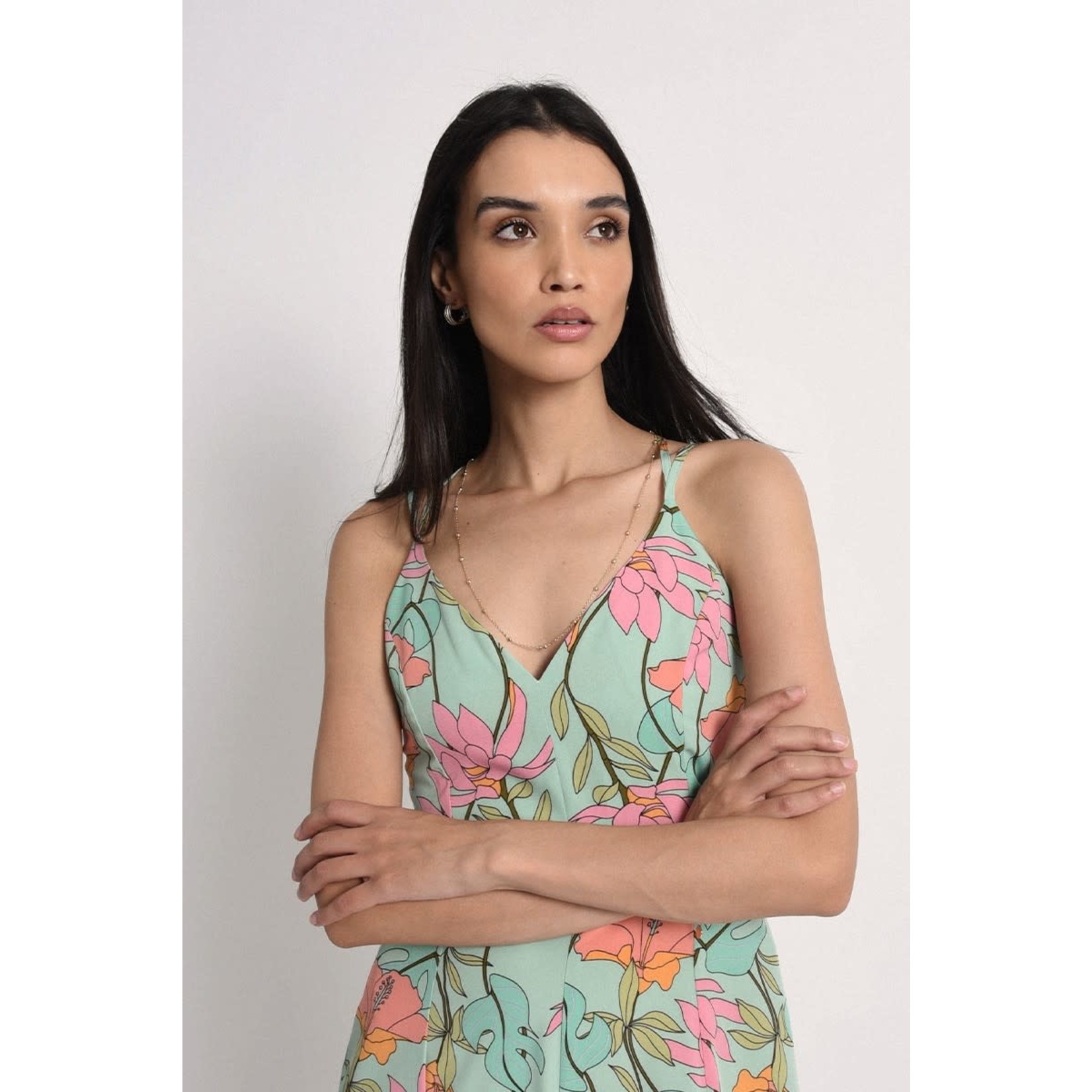 Molly bracken All Over Floral Printed Jumpsuit