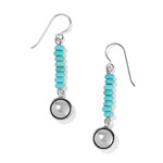 Brighton Brighton Contempo Nuevo Azul Dome French Wire Earrings