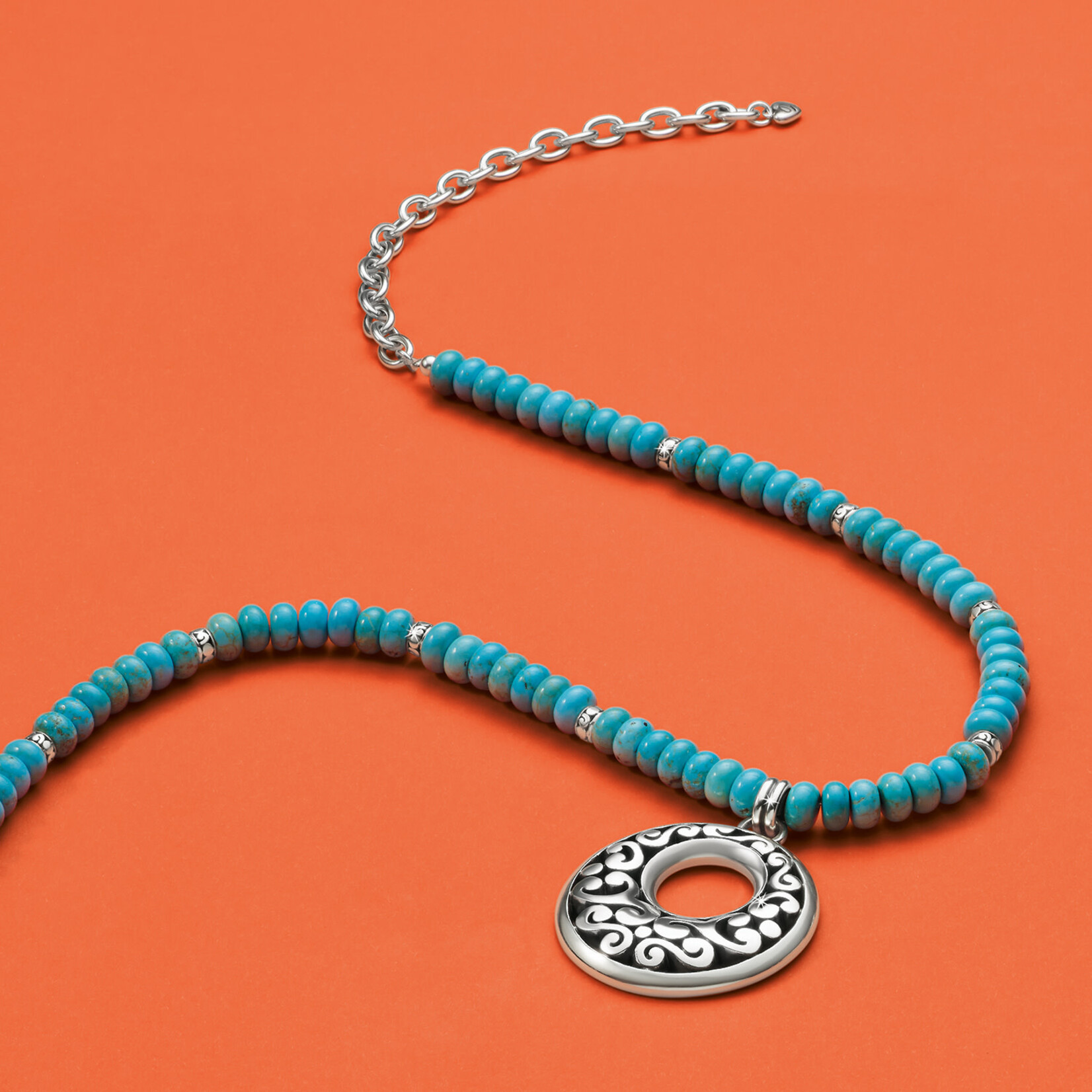 Brighton Brighton  Contempo Nuevo Azul Necklace