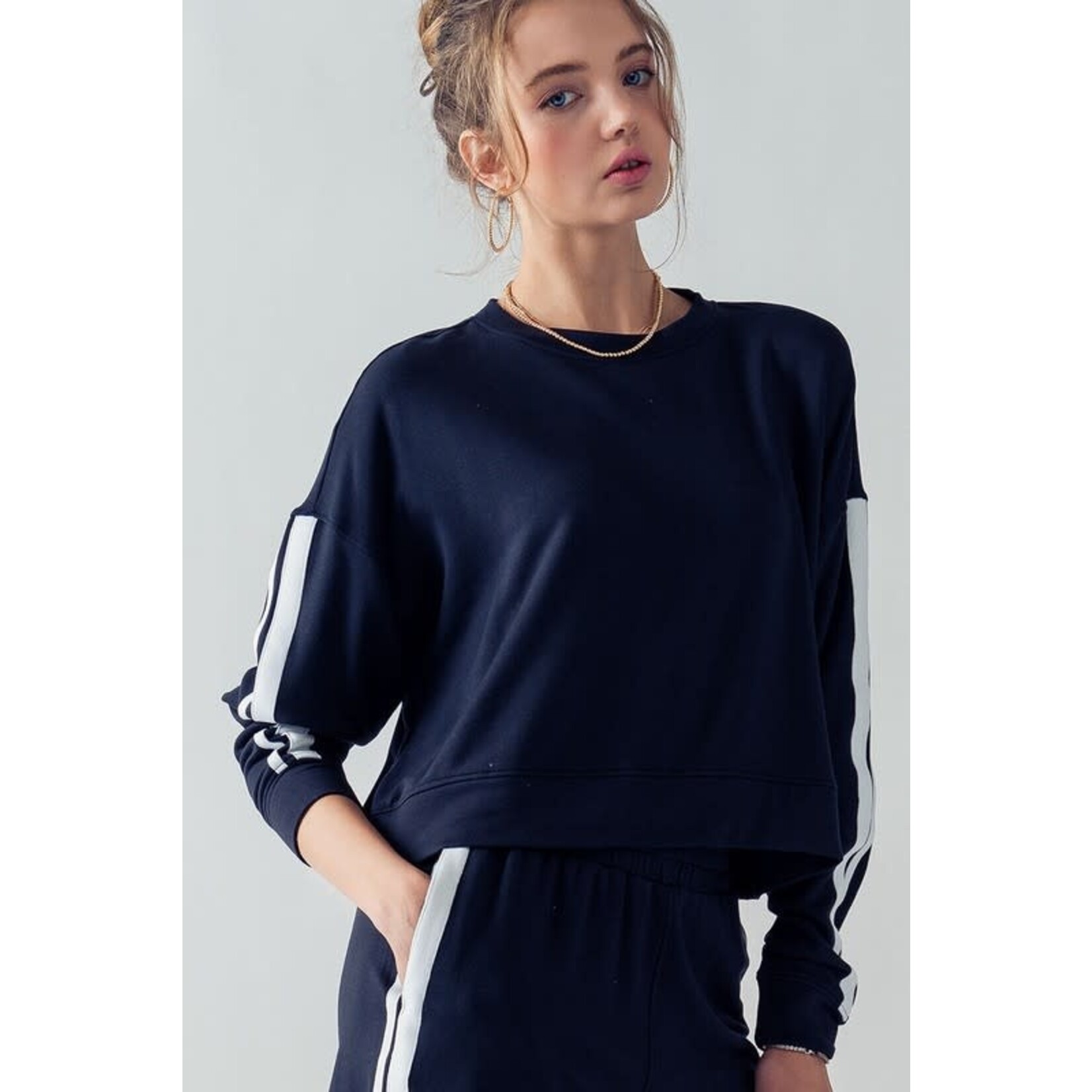 Trend Notes Bray Sporty Stripes Top