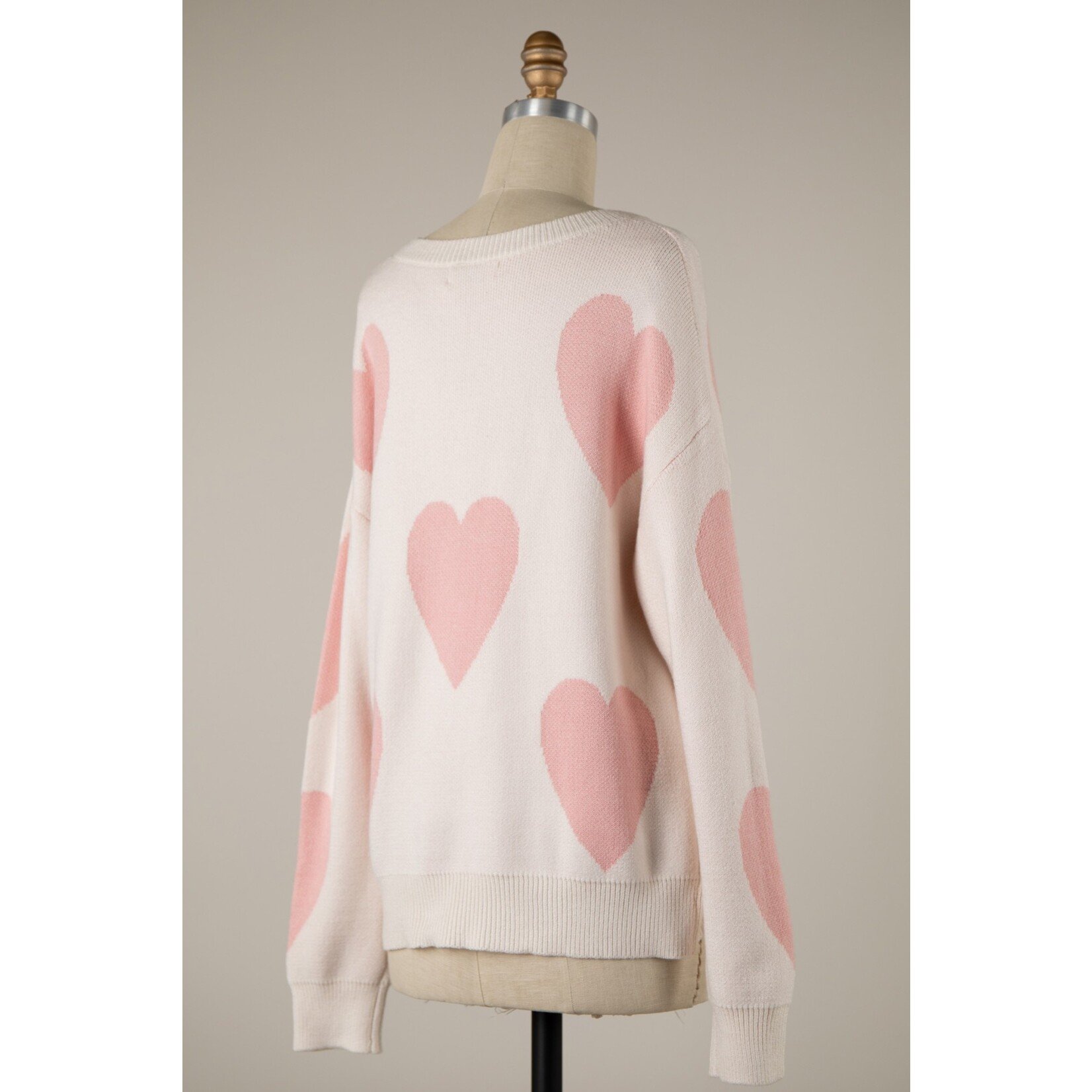 Miracle Heart Valentine Sweater