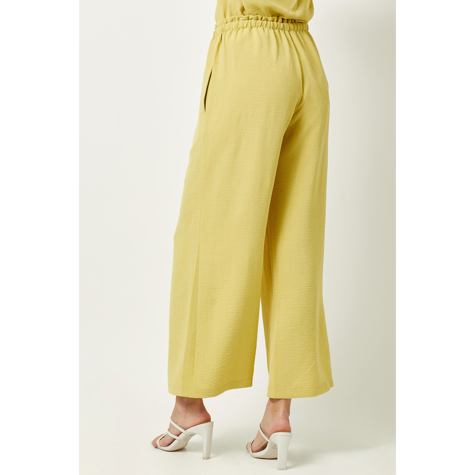 Mystree Textured Wide Leg Pant