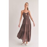 Sage the Label Tie Front Maxi Dress