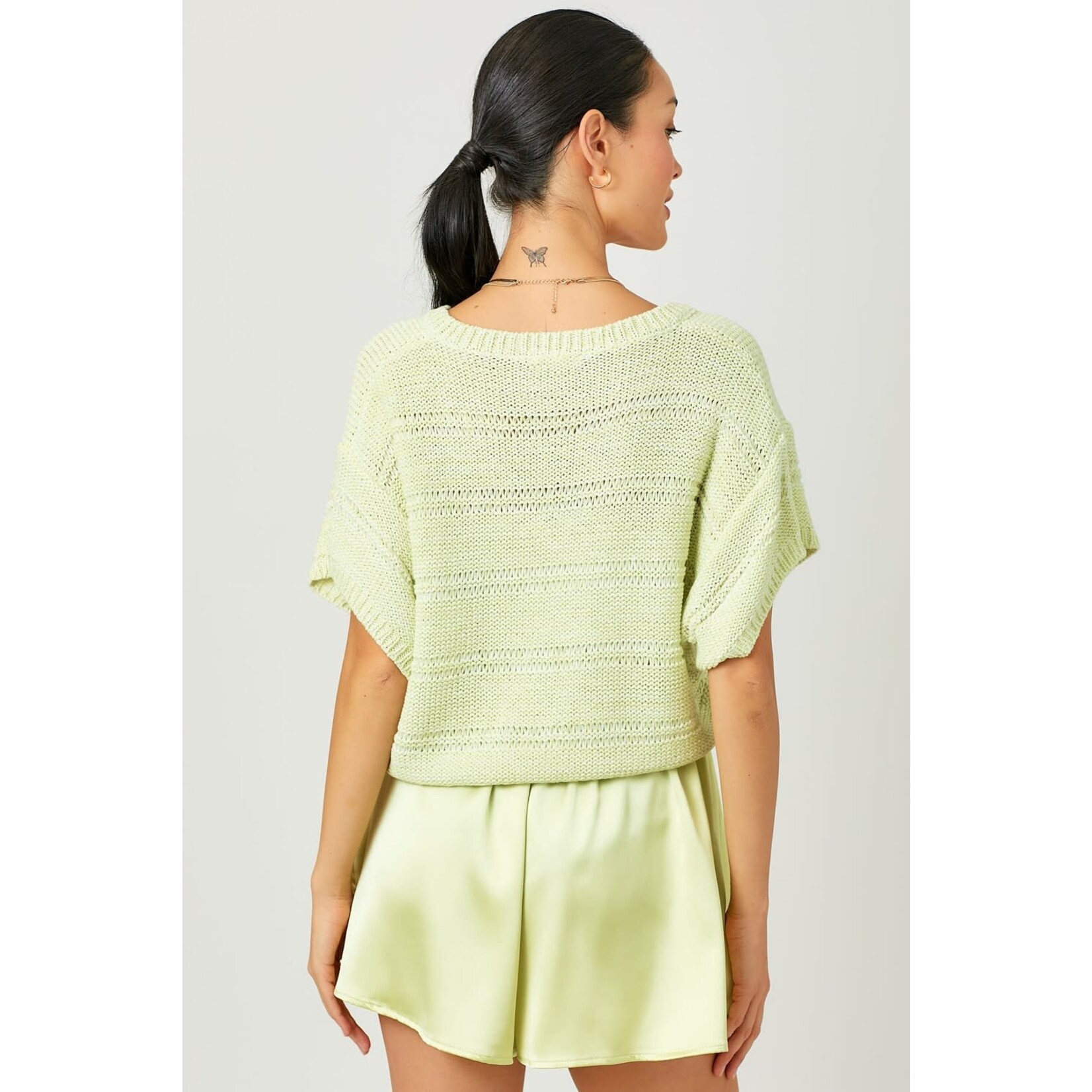 Mystree Relaxed Pullover Sweater