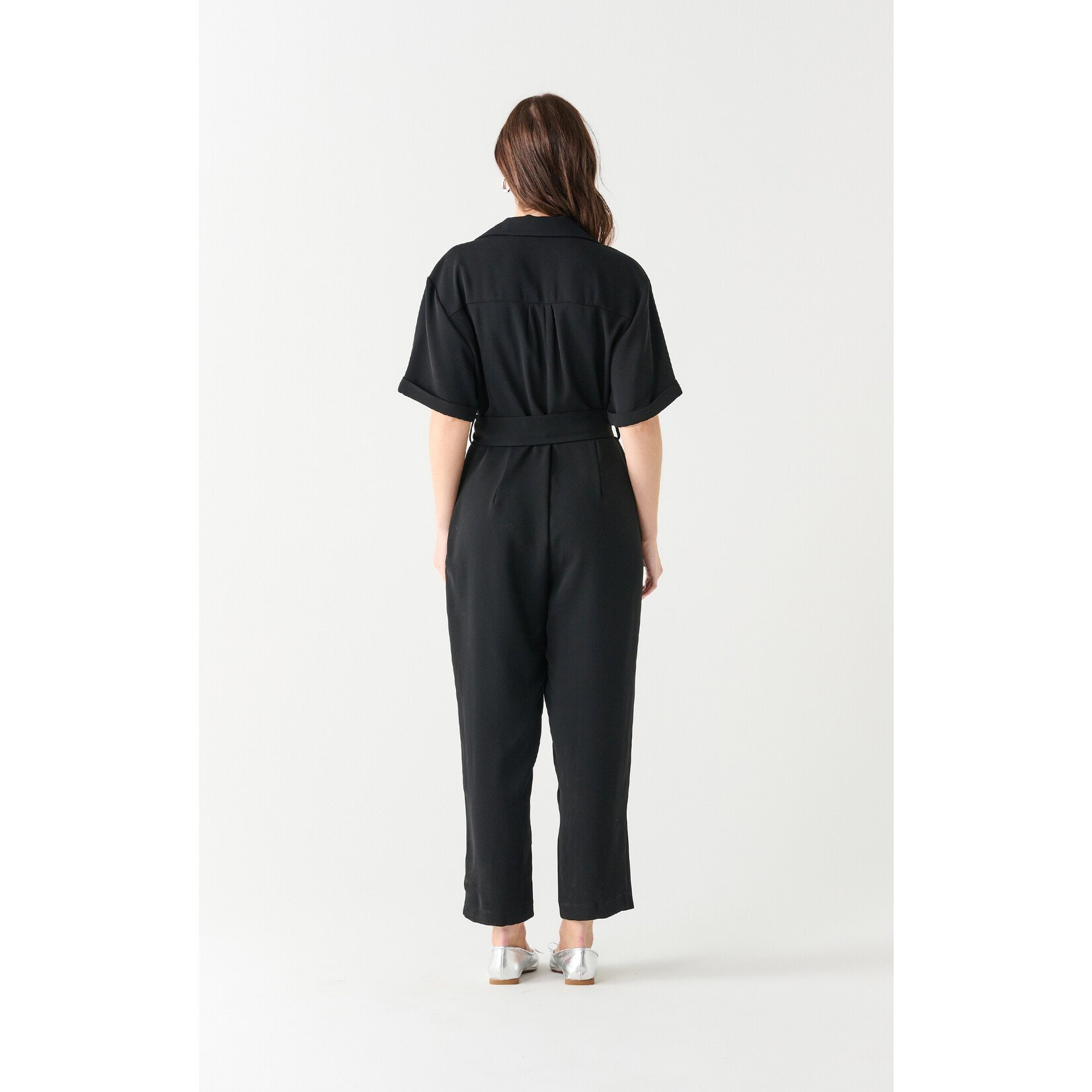 Dex Clothing Utility Belted Jumpsuit